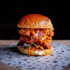 Great White Buffalo burger Incl. free side